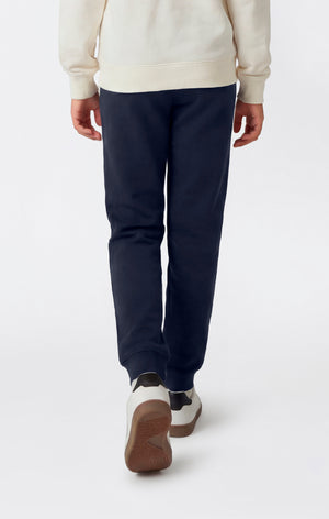 Pantaloni Joggers Leggeri con Polsino a Costina da Bambina Icons