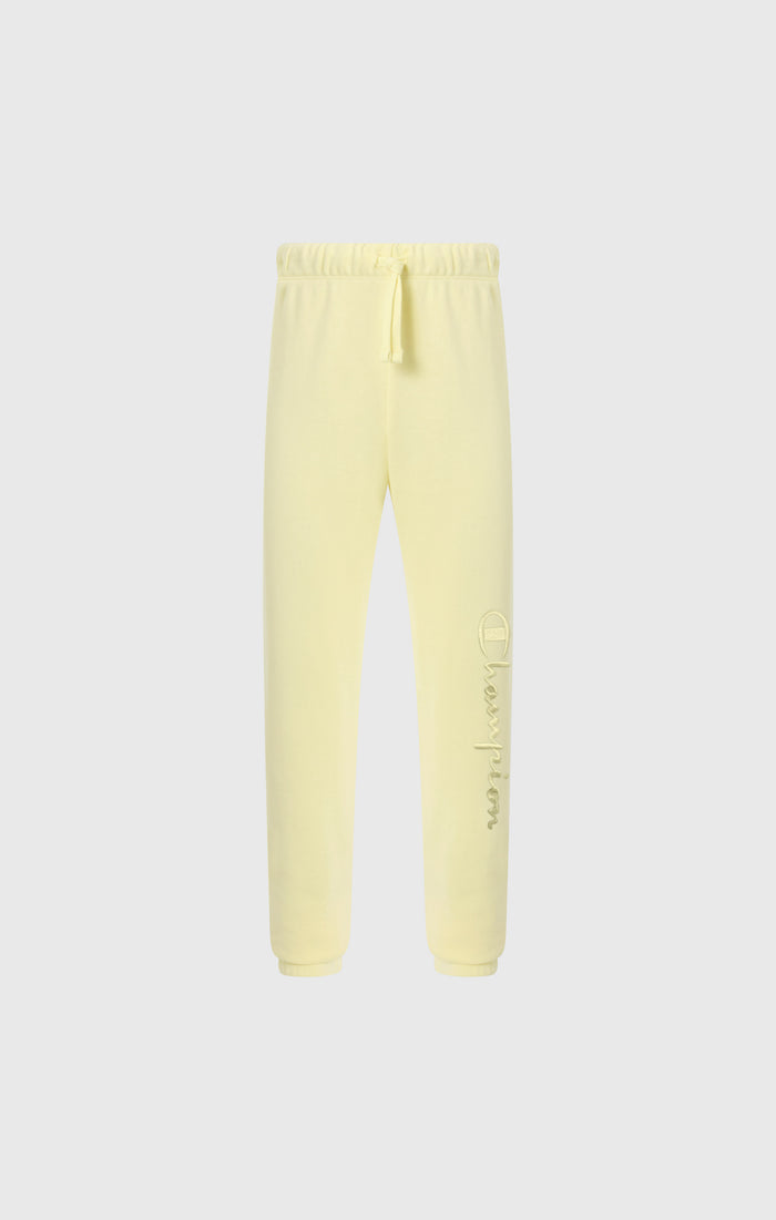 Pantaloni Con Fondo Elasticizzato e Logo Ricamato Da Bambina