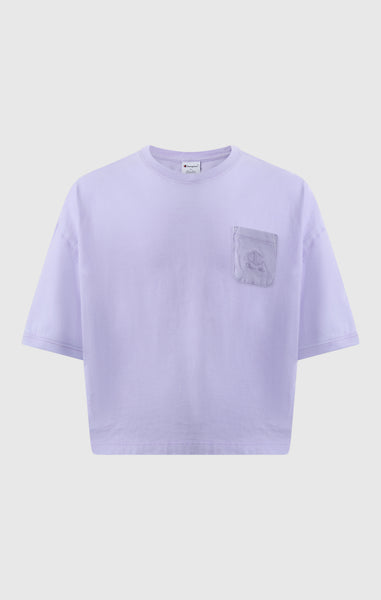 Girls’ Washed Effect Crop T-Shirt Icons