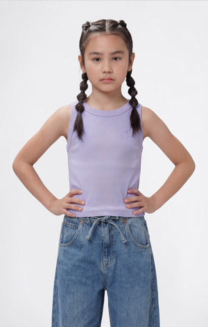 Débardeur effet délavé pour fille Icons