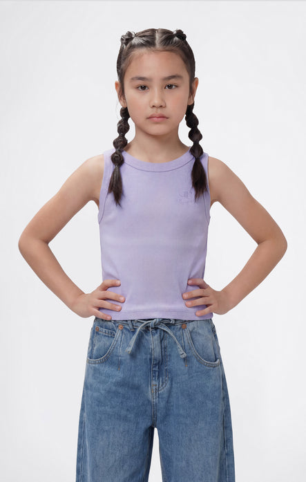 Girls’ Washed Effect Tank Top Icons