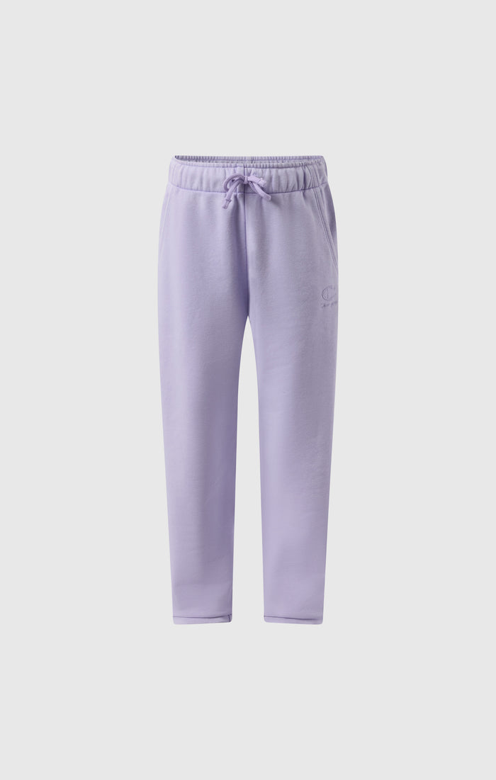 Pantalón de pierna recta efecto lavado para niña Icons