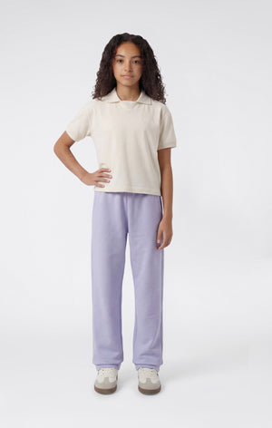 Pantalon à jambe droite effet délavé pour fille Icons