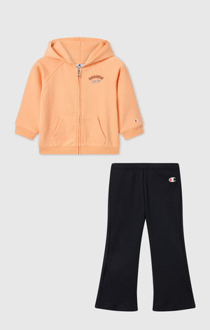 Baby Girl Hoodie and Pants Set