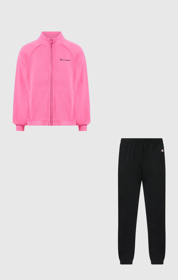Girls’ Full Zip Sweatshirt and Pants Tracksuit