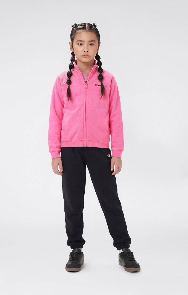 Girls’ Full Zip Sweatshirt and Pants Tracksuit