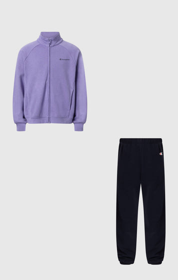 Girls’ Full Zip Sweatshirt and Pants Tracksuit
