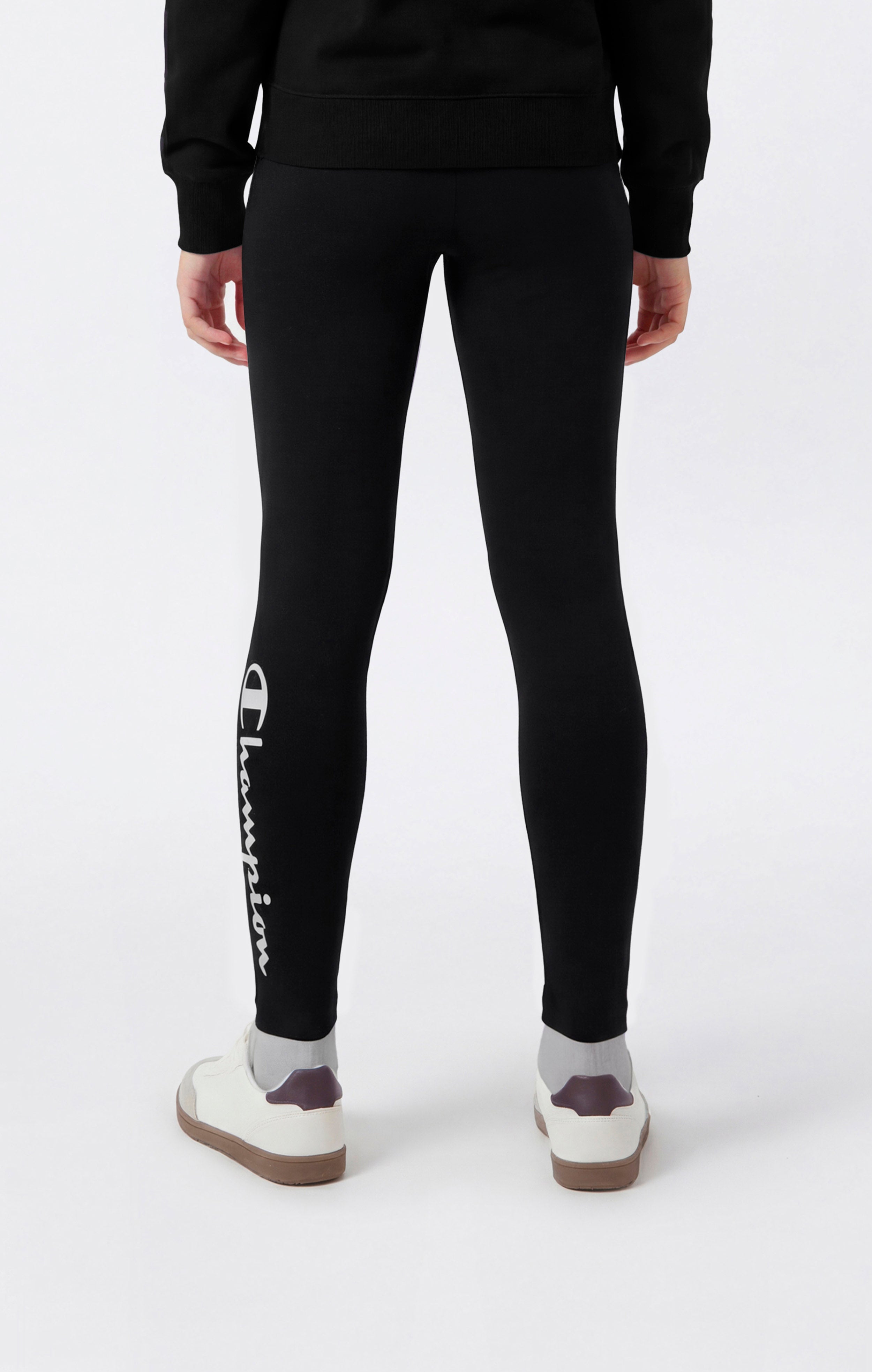 Girls’ Leggings with Maxi Logo