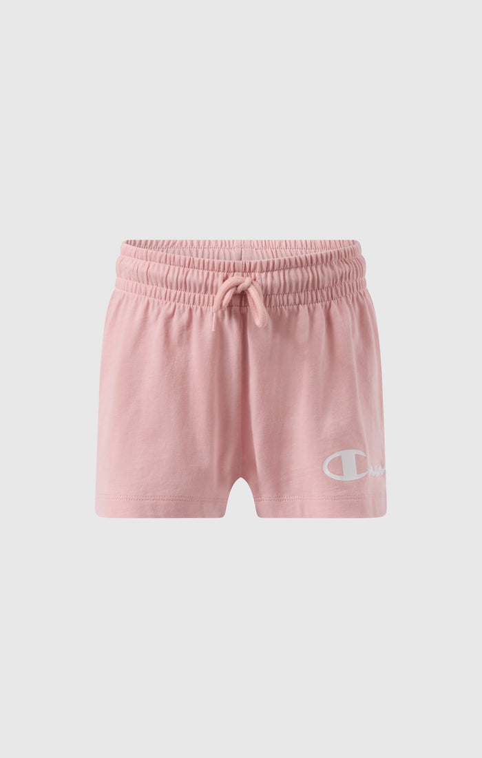 Pantalones Cortos De Algodón Con Maxi Logo Para Niña
