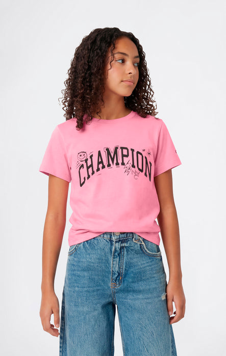Girls’ Graphic Crewneck T-Shirt