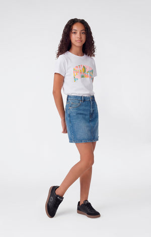 Girls’ Graphic Crewneck T-Shirt