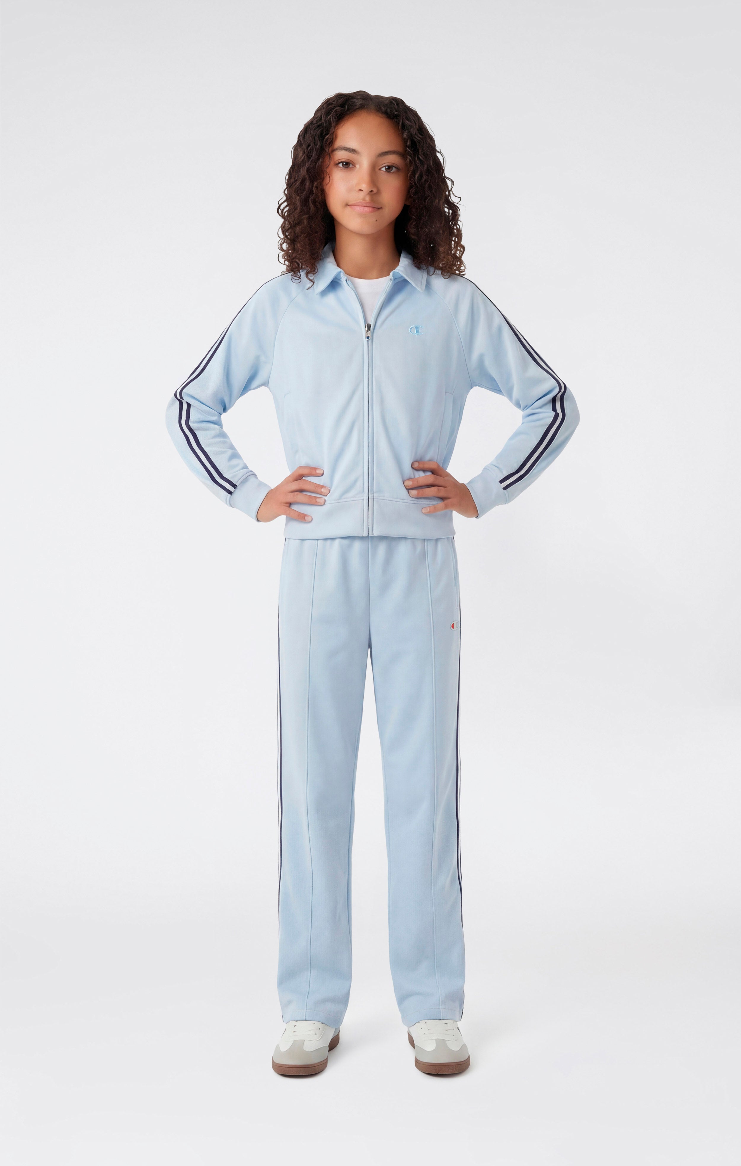 Girls’ Track Jacket with Full Zip Icons