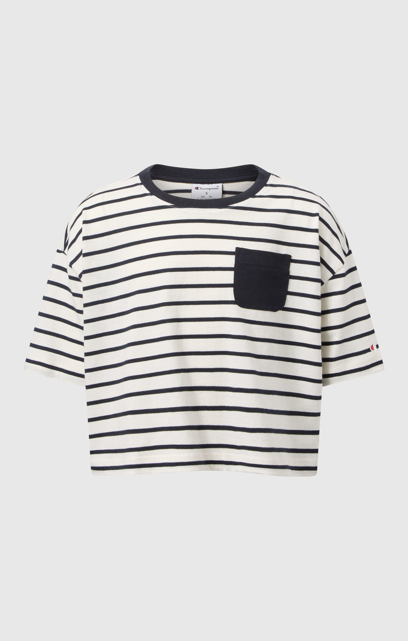 T-shirt rayée oversize pour fille Icons