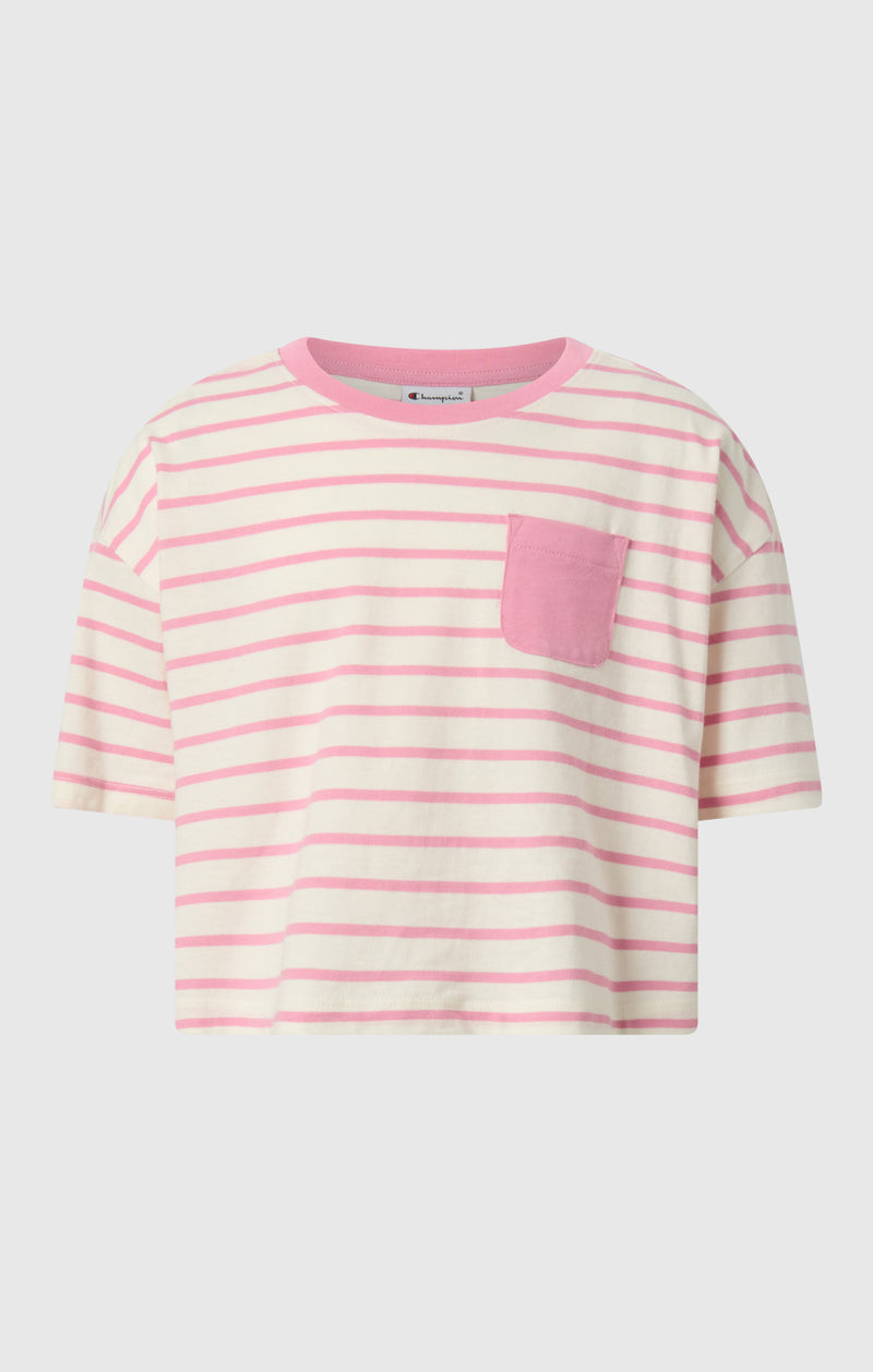 Girls’ Oversized Striped T-Shirt Icons