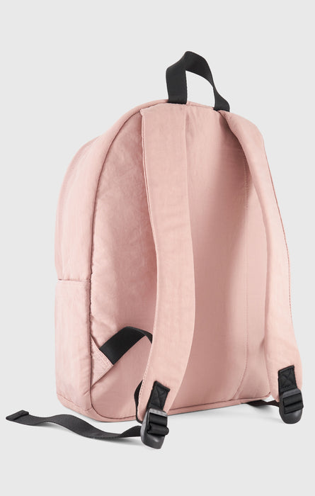 Sac à dos en nylon avec étiquette jacquard