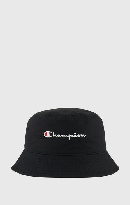 Embroidered Cotton Twill Bucket Hat