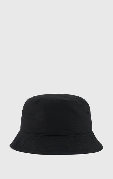 Embroidered Cotton Twill Bucket Hat