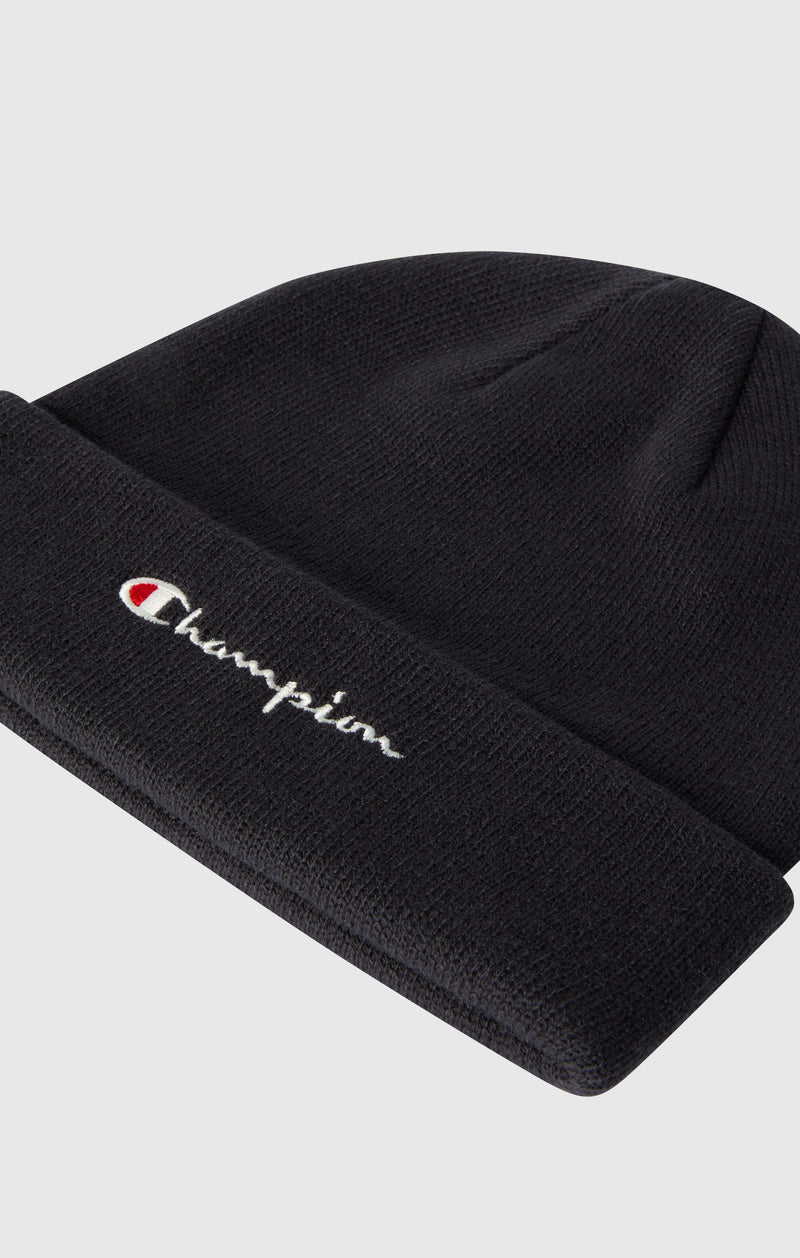 Embroidered Full Logo Beanie Cap