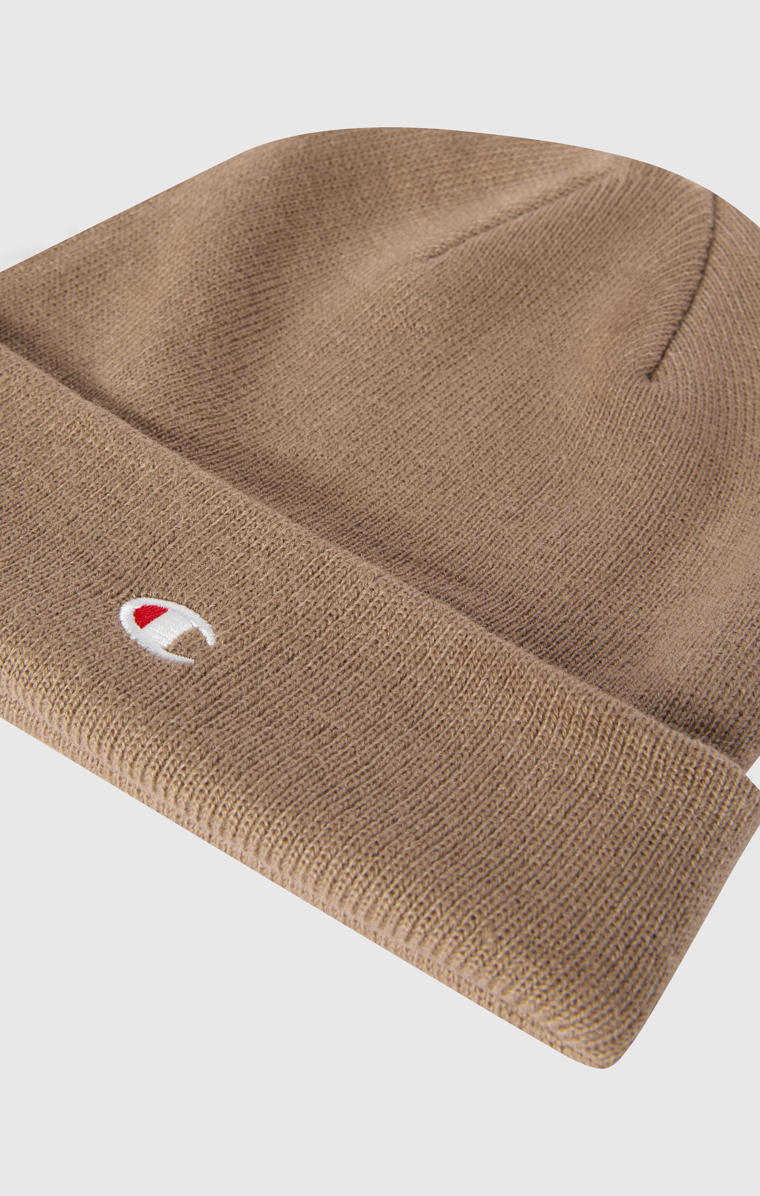 Embroidered C Logo Beanie Cap