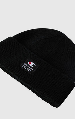 Champion Patch Logo Beanie Cap