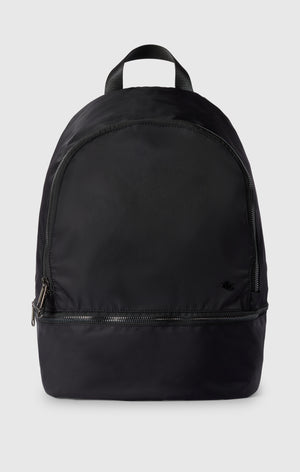 Satinierten Rucksack mit Unterem Fach