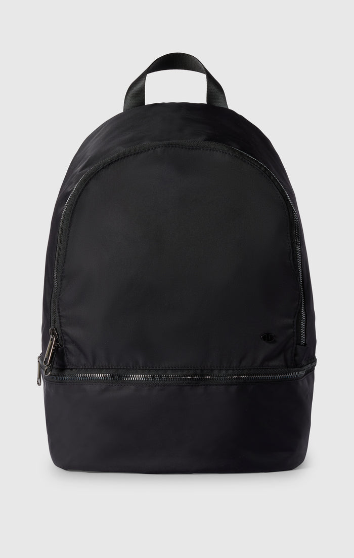 Mochila Satinada con Compartimento Inferior
