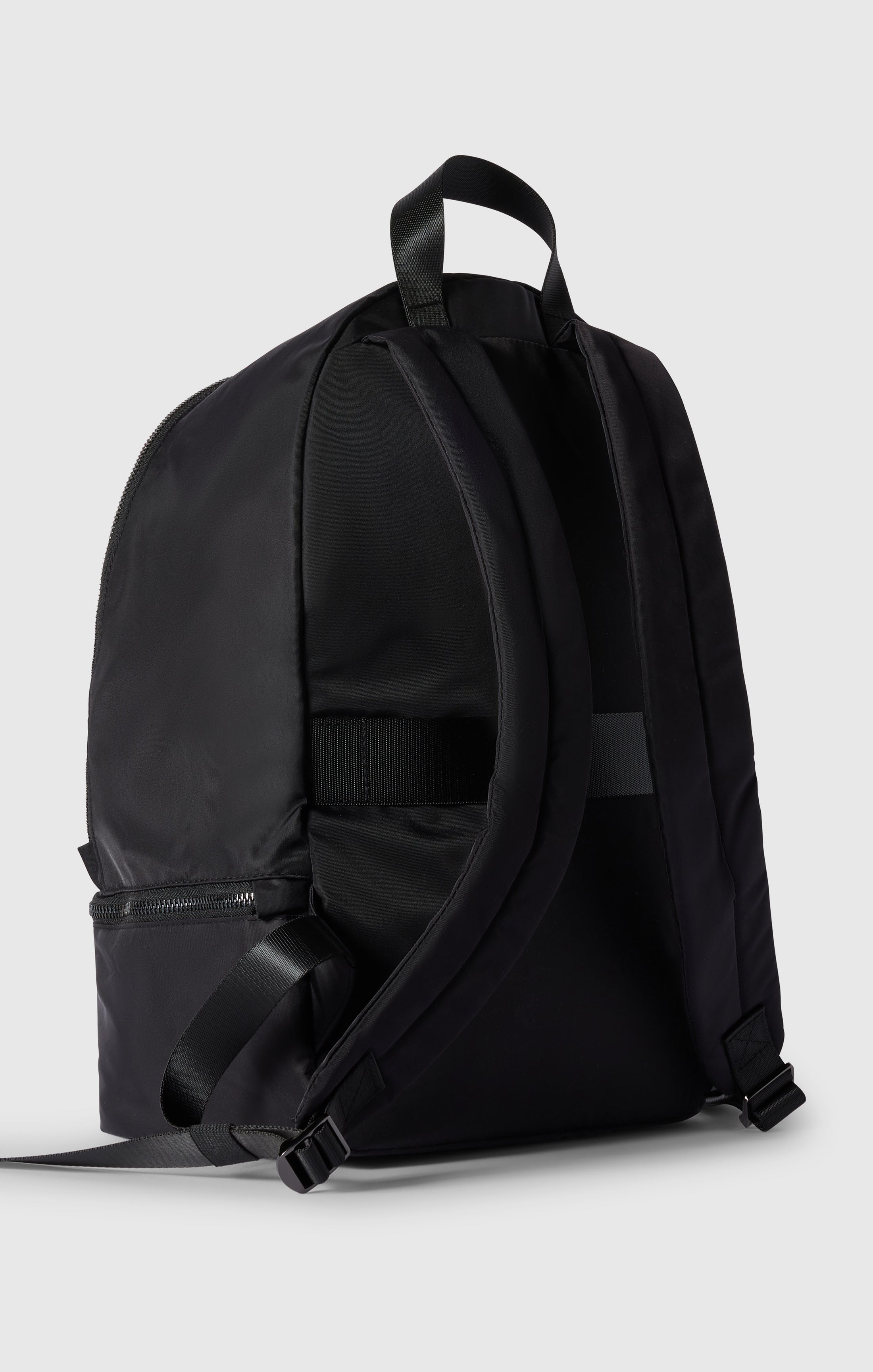 Satinierten Rucksack mit Unterem Fach