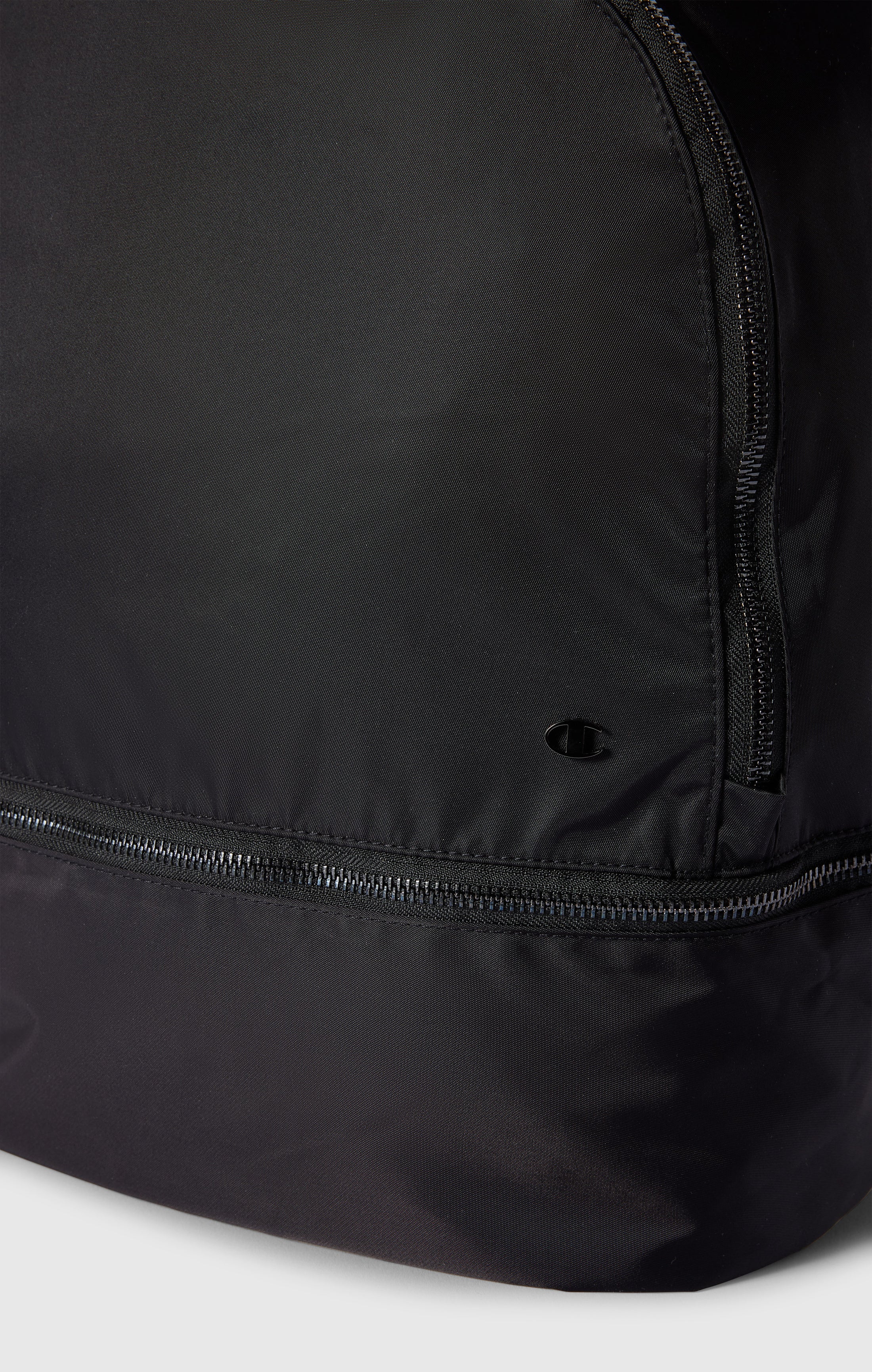 Satinierten Rucksack mit Unterem Fach
