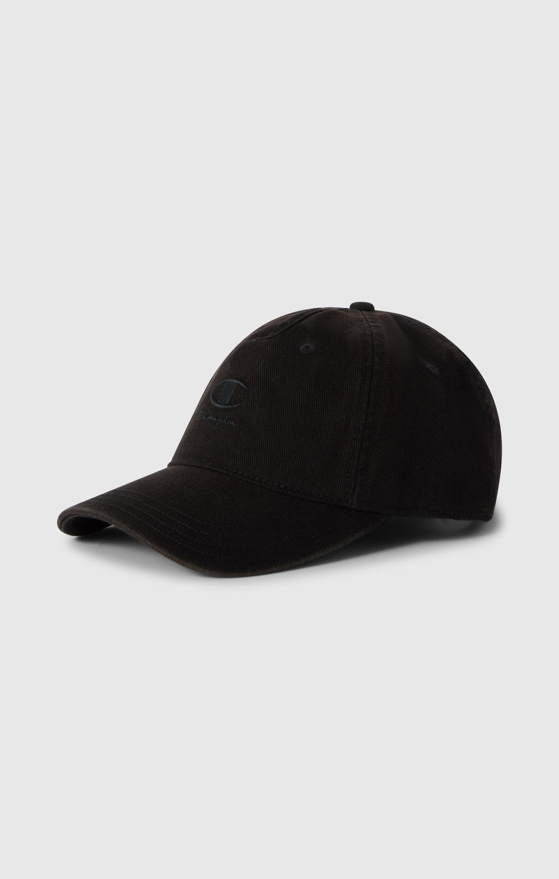 Washed Baseball Cap Black lifestyle caps Champion Greece