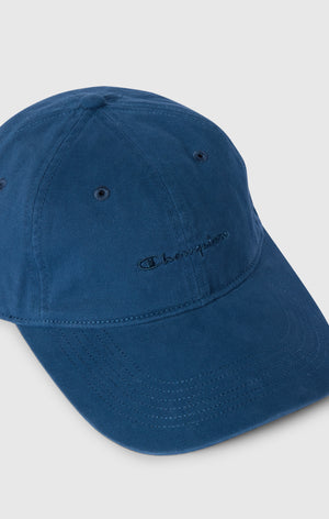 Cotton Twill Baseball Cap with Central Logo