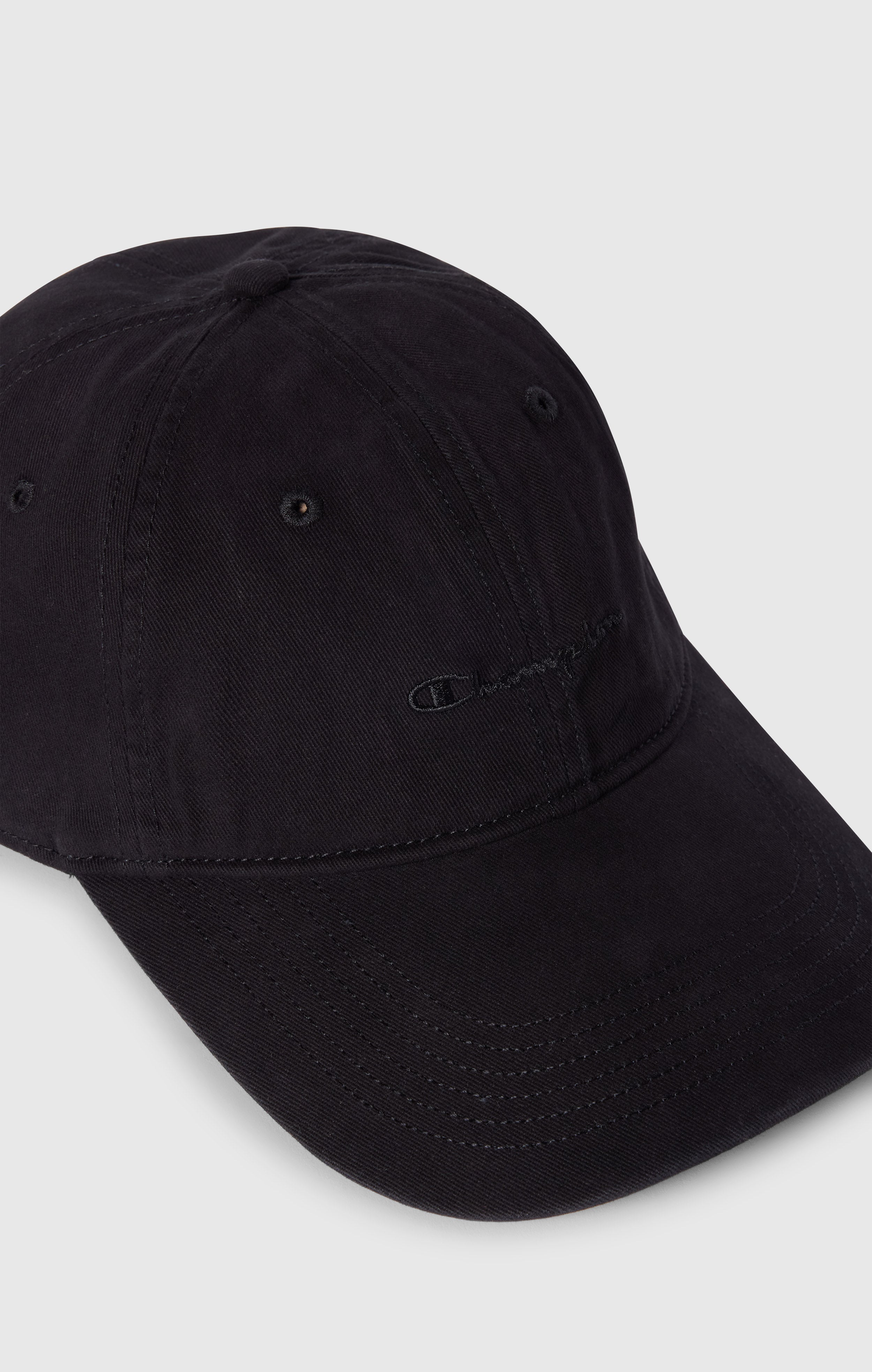 Cotton Twill Baseball Cap with Central Logo