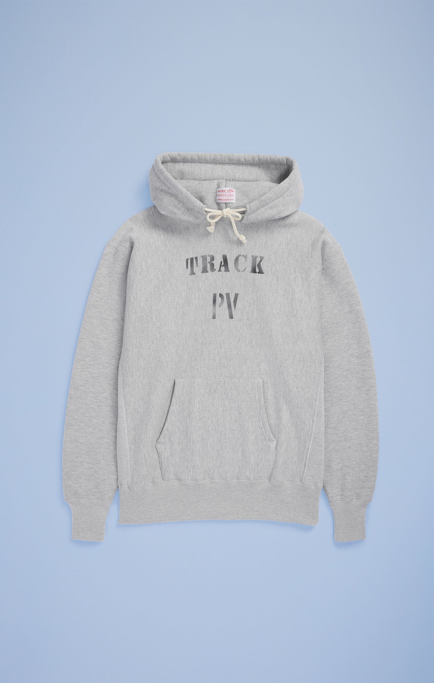 True To Archive Reverse Weave Hoodie Light Grey true to archive