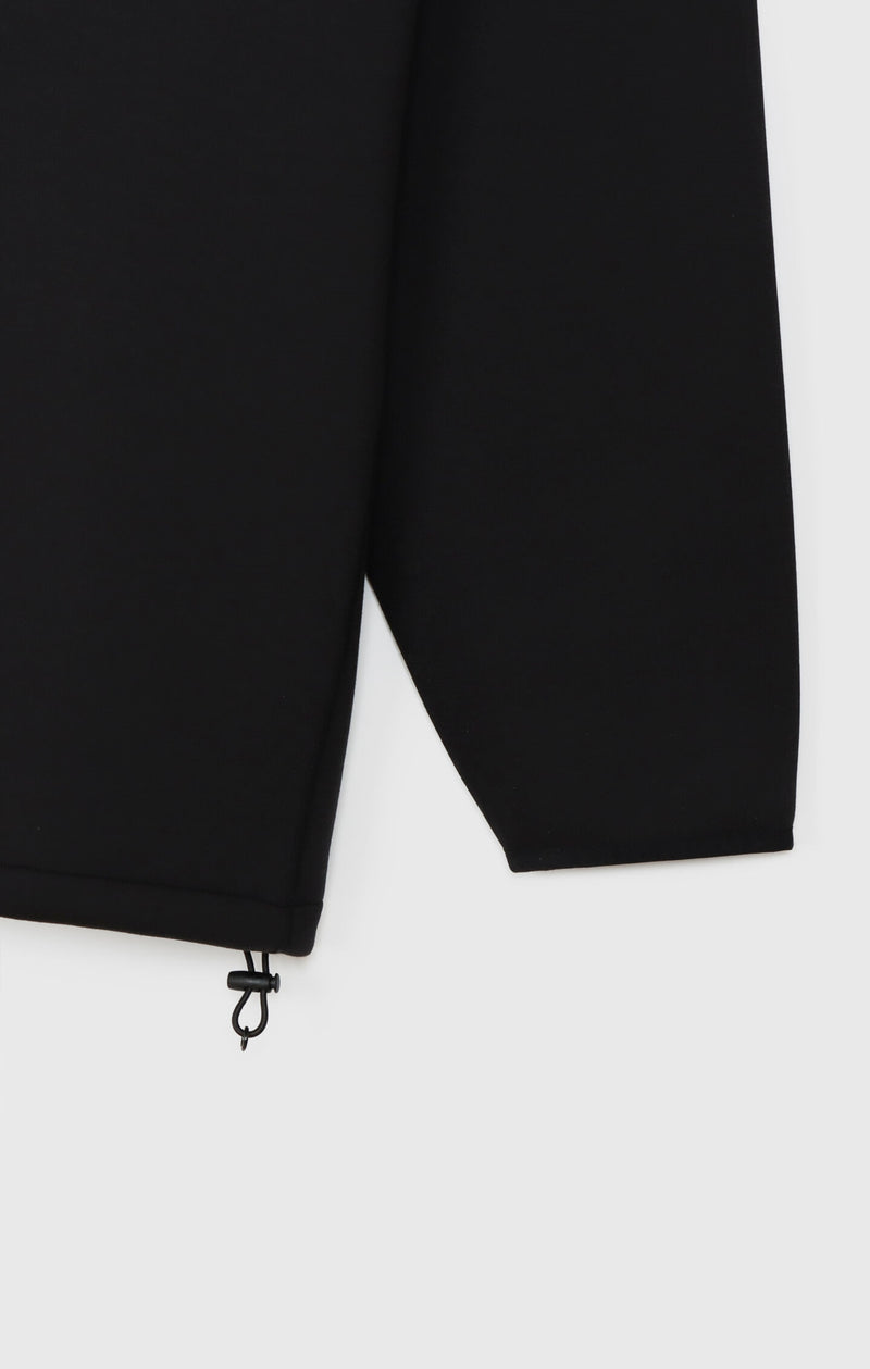 HALF ZIP SWEATSHIRT Custom Fit Black Edition