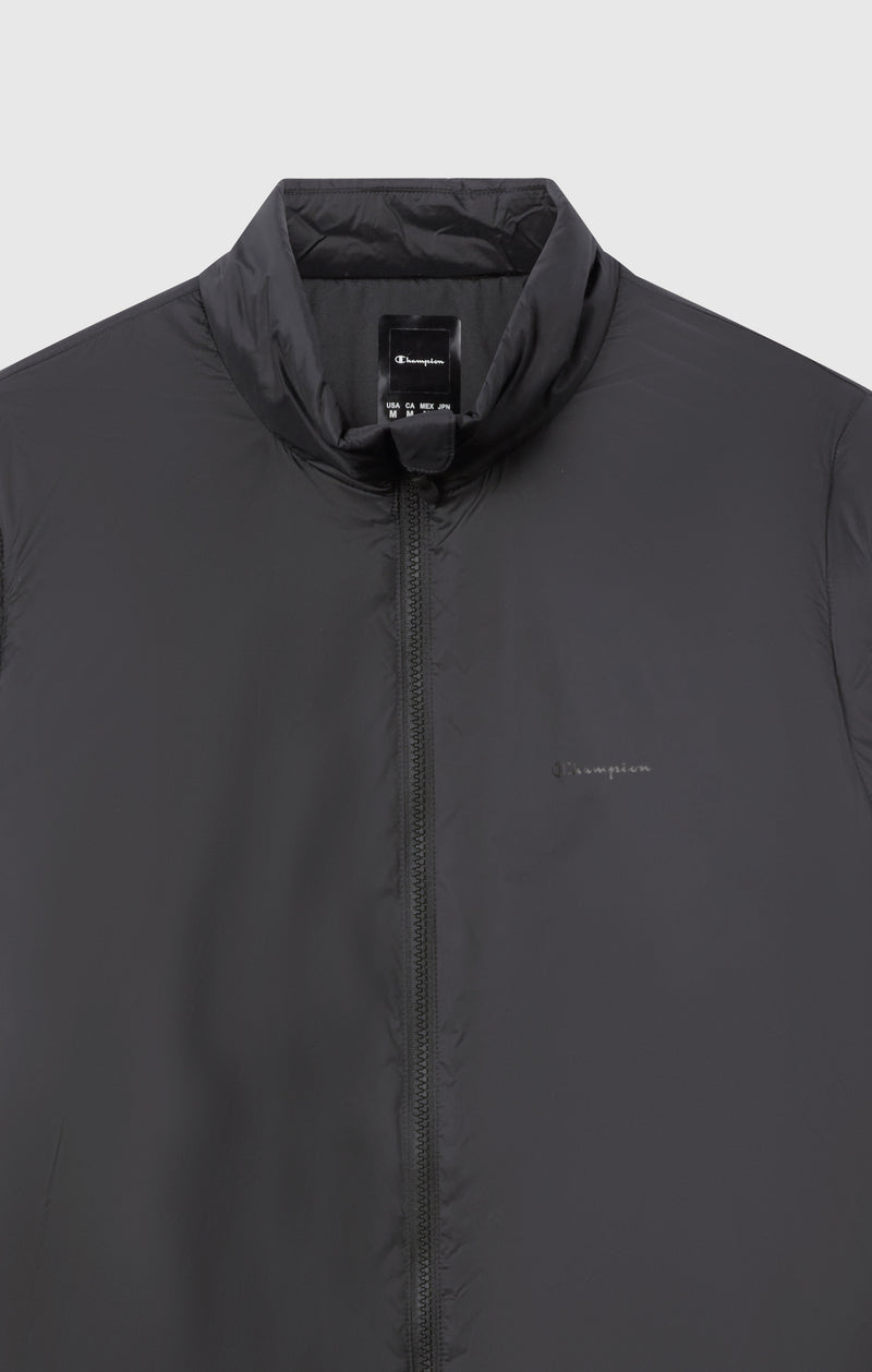 Men's Convertible Full Zip Padded Jacket Black Edition