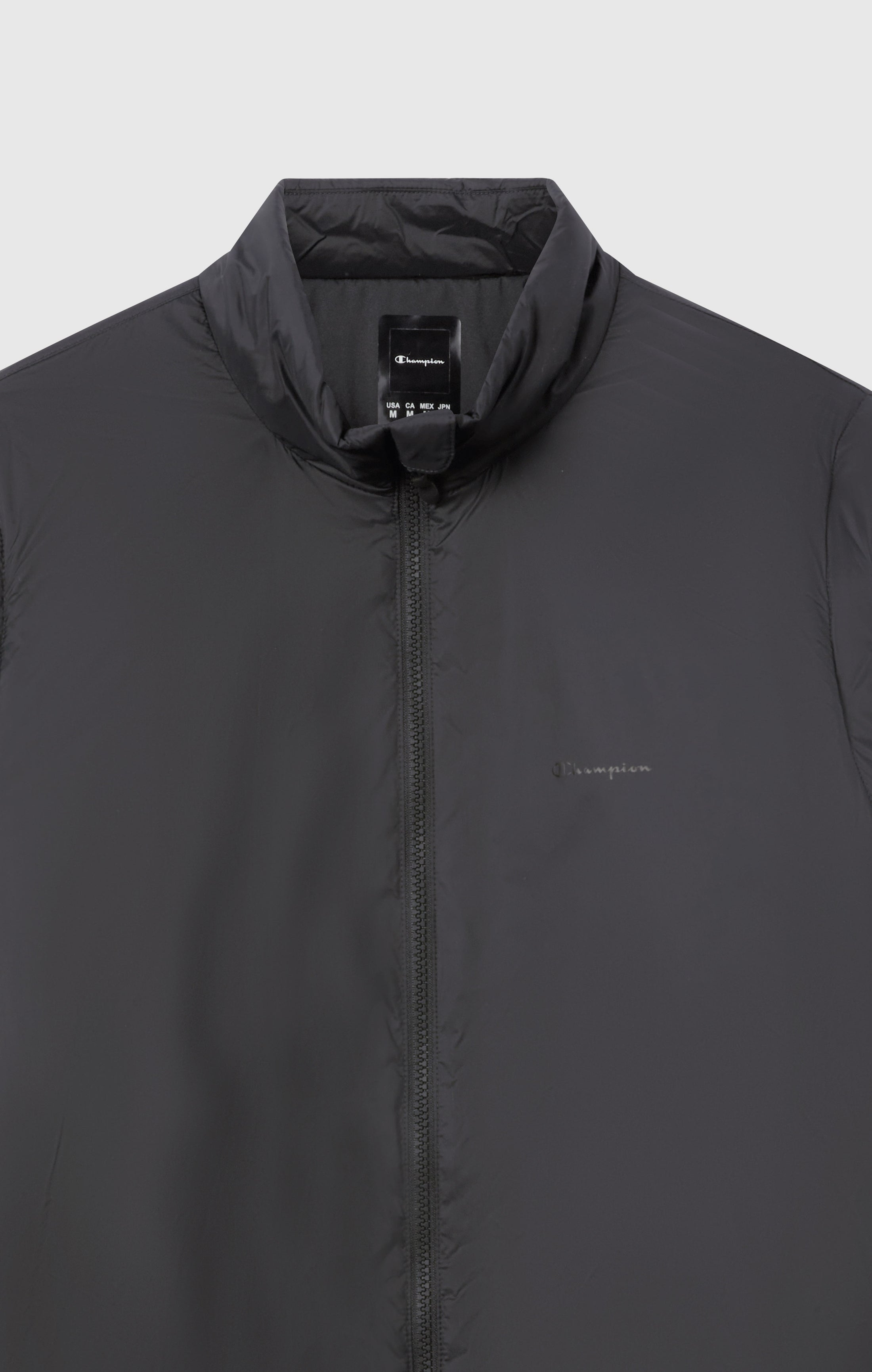 Men's Convertible Full Zip Padded Jacket Black Edition