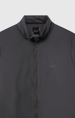 Men's Convertible Full Zip Padded Jacket Black Edition