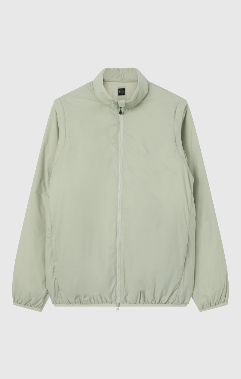 Men's Convertible Full Zip Padded Jacket Black Edition