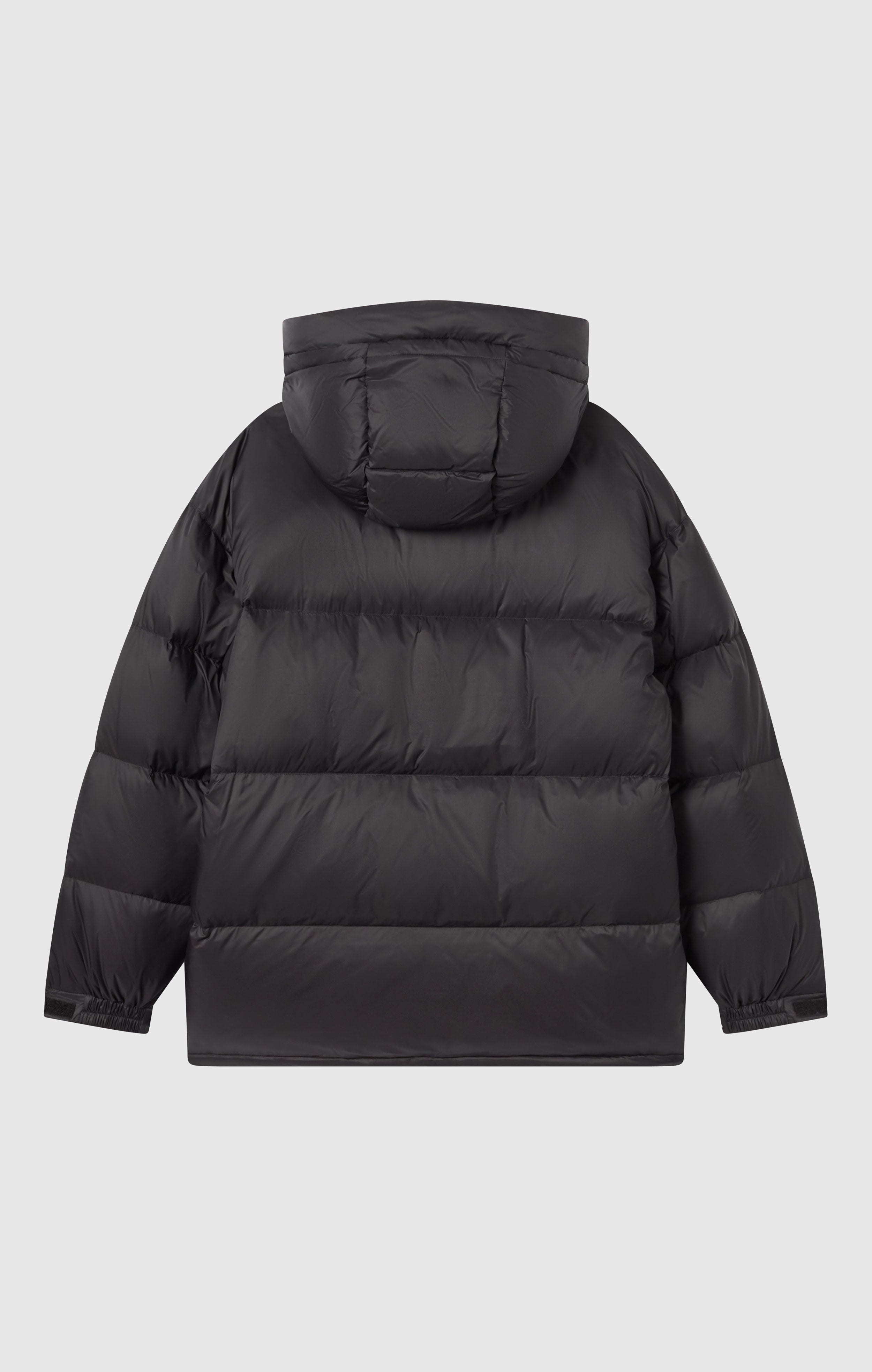 Giacca con Cappuccio e Zip Intera Unisex Black Edition