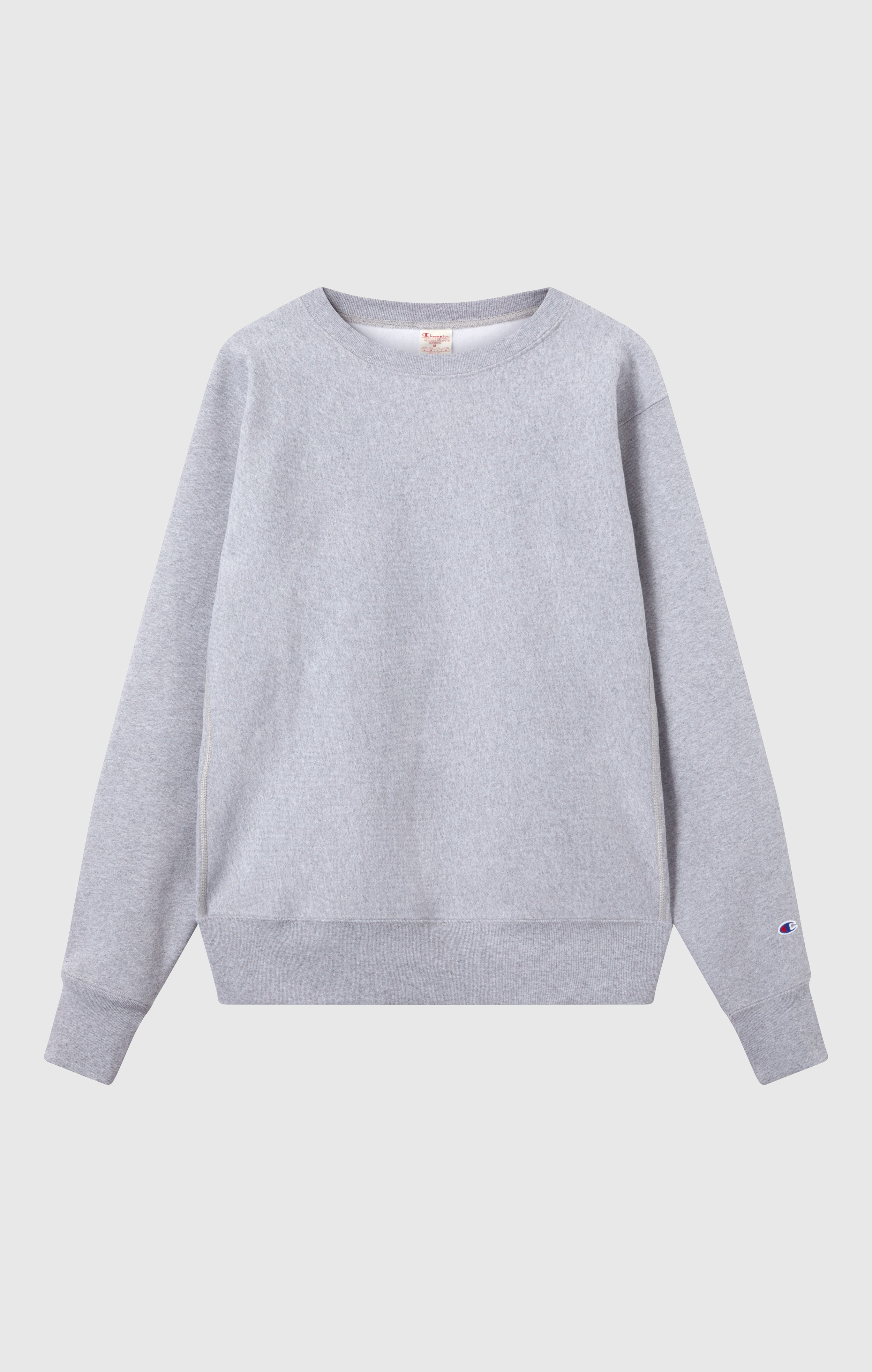 Kapuzen-Sweatshirt Reverse Weave Made In USA Hellgrau made in usa