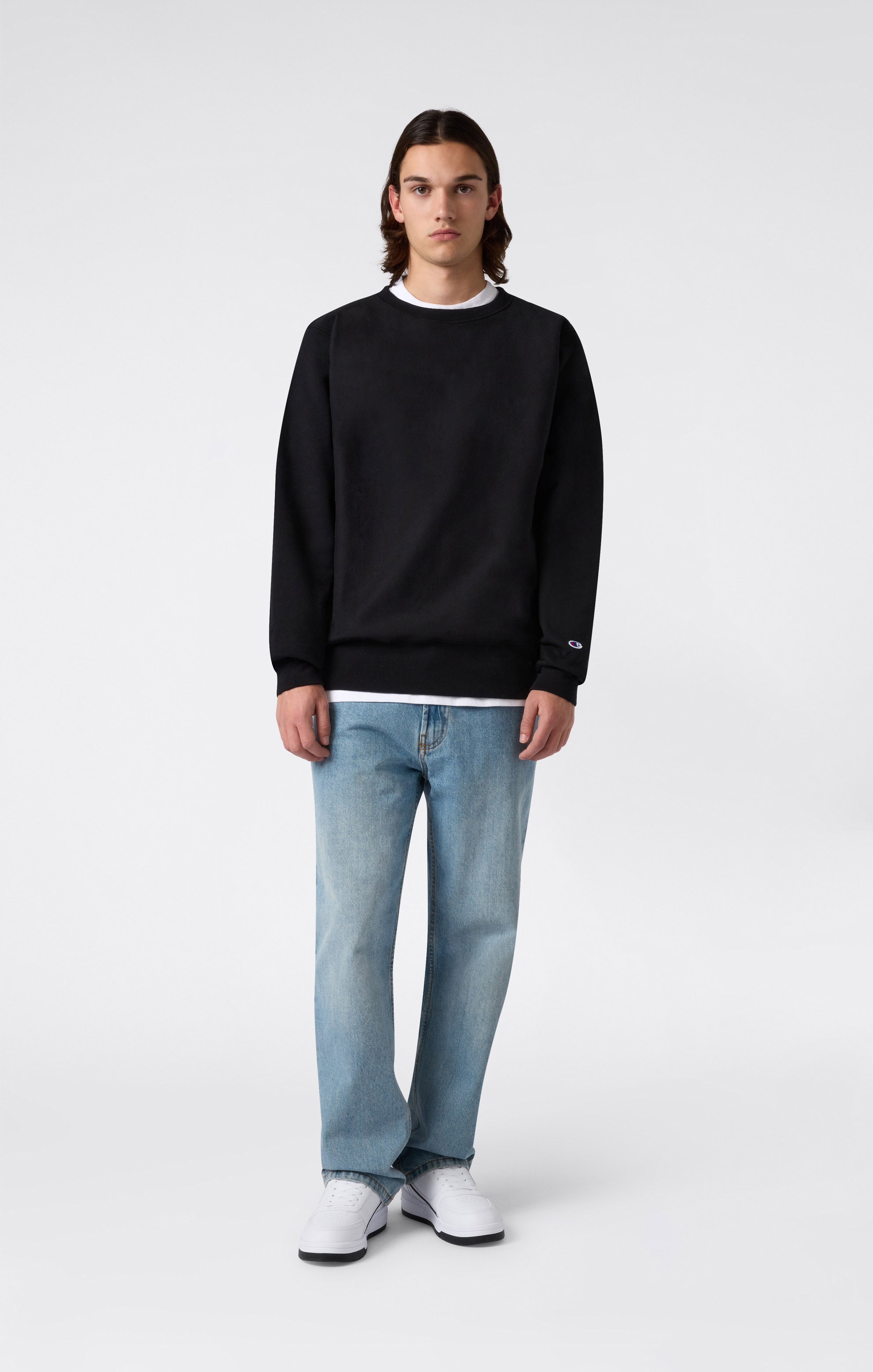 Sudadera Reverse Weave con Interior Afelpado para Hombre Made in USA