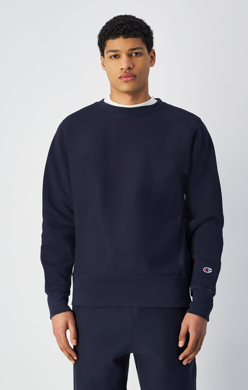 Reverse Weave Crewneck Sweatshirt Made In USA