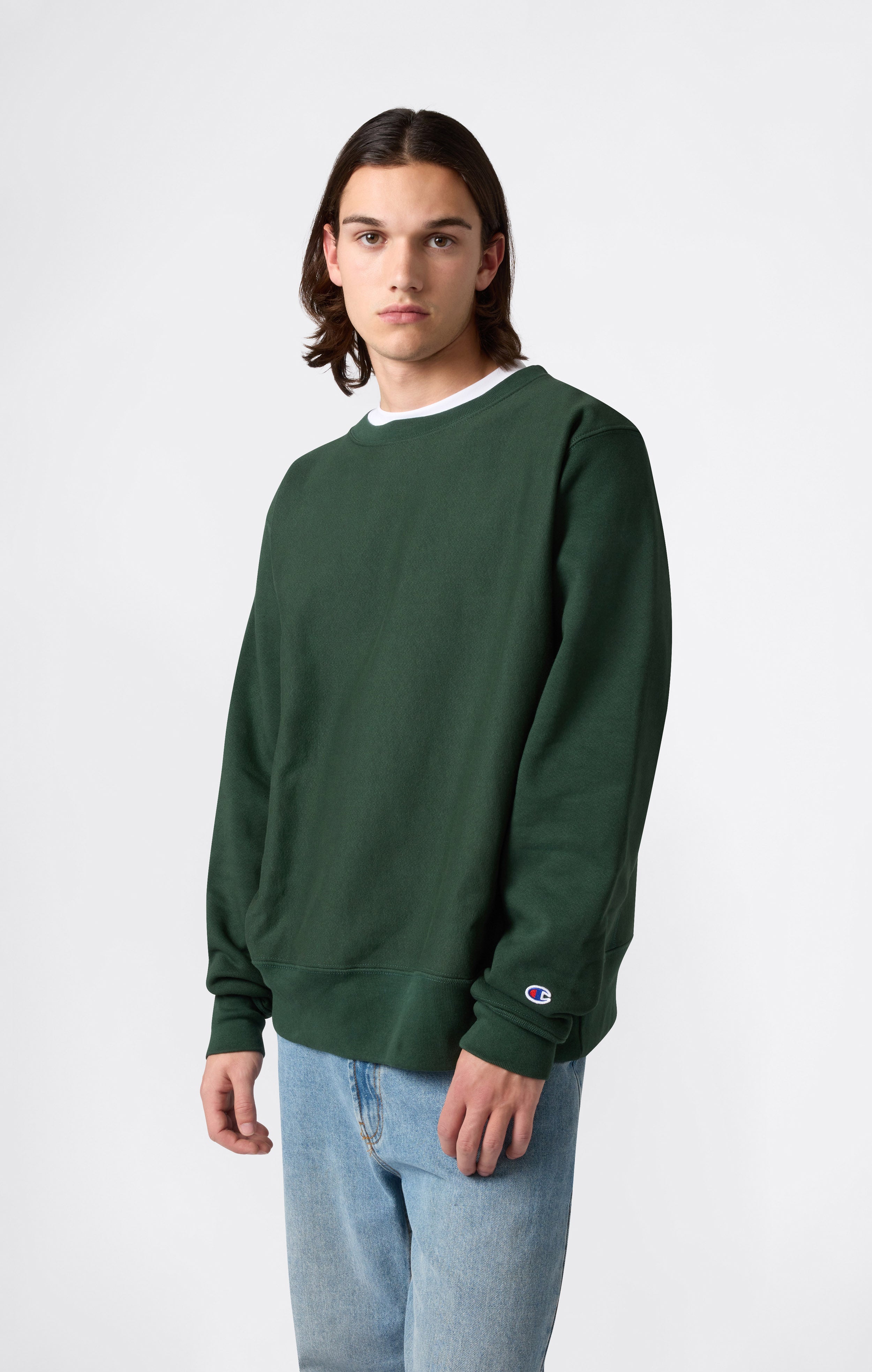 Men's Fleece Reverse Weave Sweatshirt Made in USA