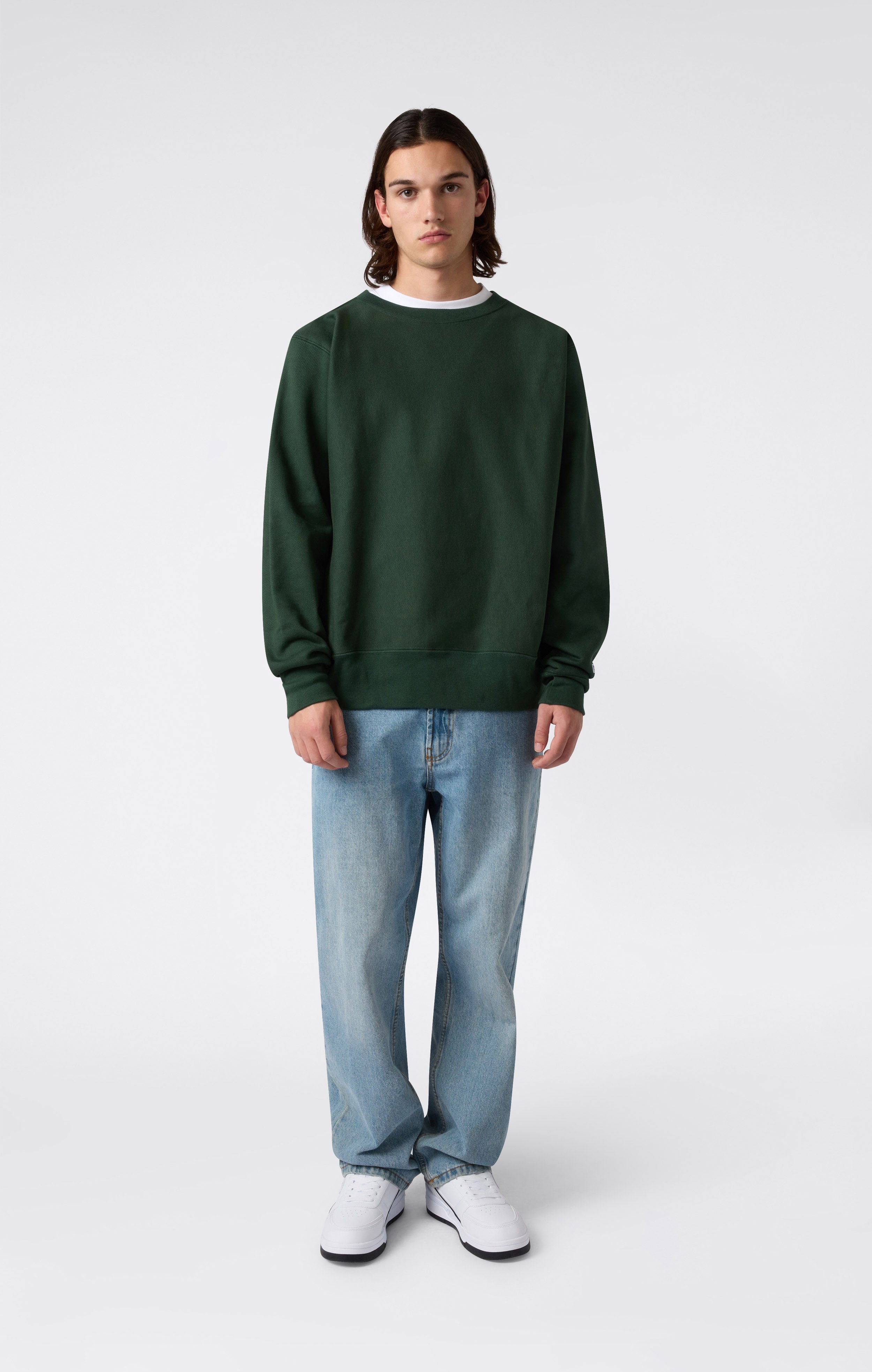 Men's Fleece Reverse Weave Sweatshirt Made in USA