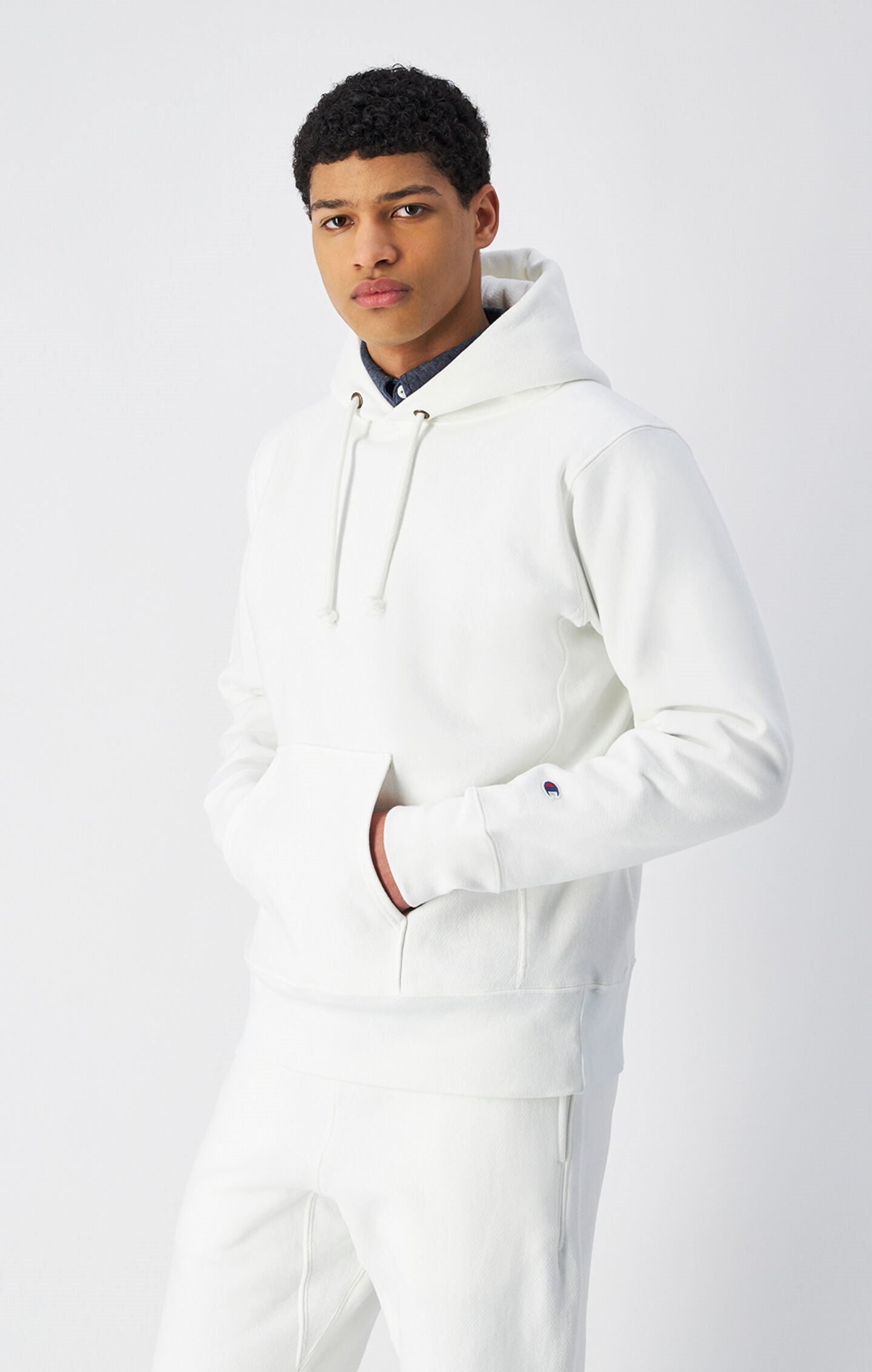 Kapuzen-Sweatshirt Reverse Weave Made In USA