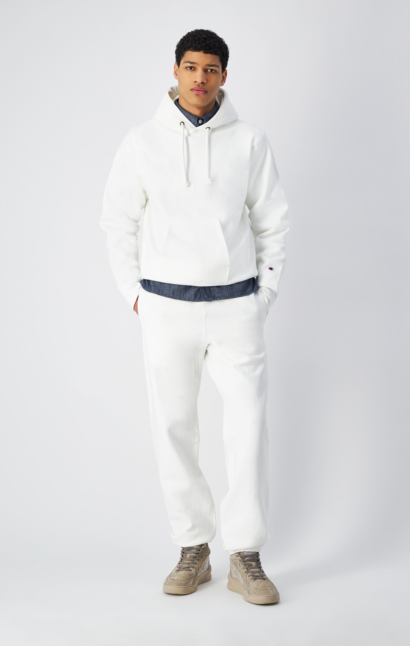 Kapuzen-Sweatshirt Reverse Weave Made In USA