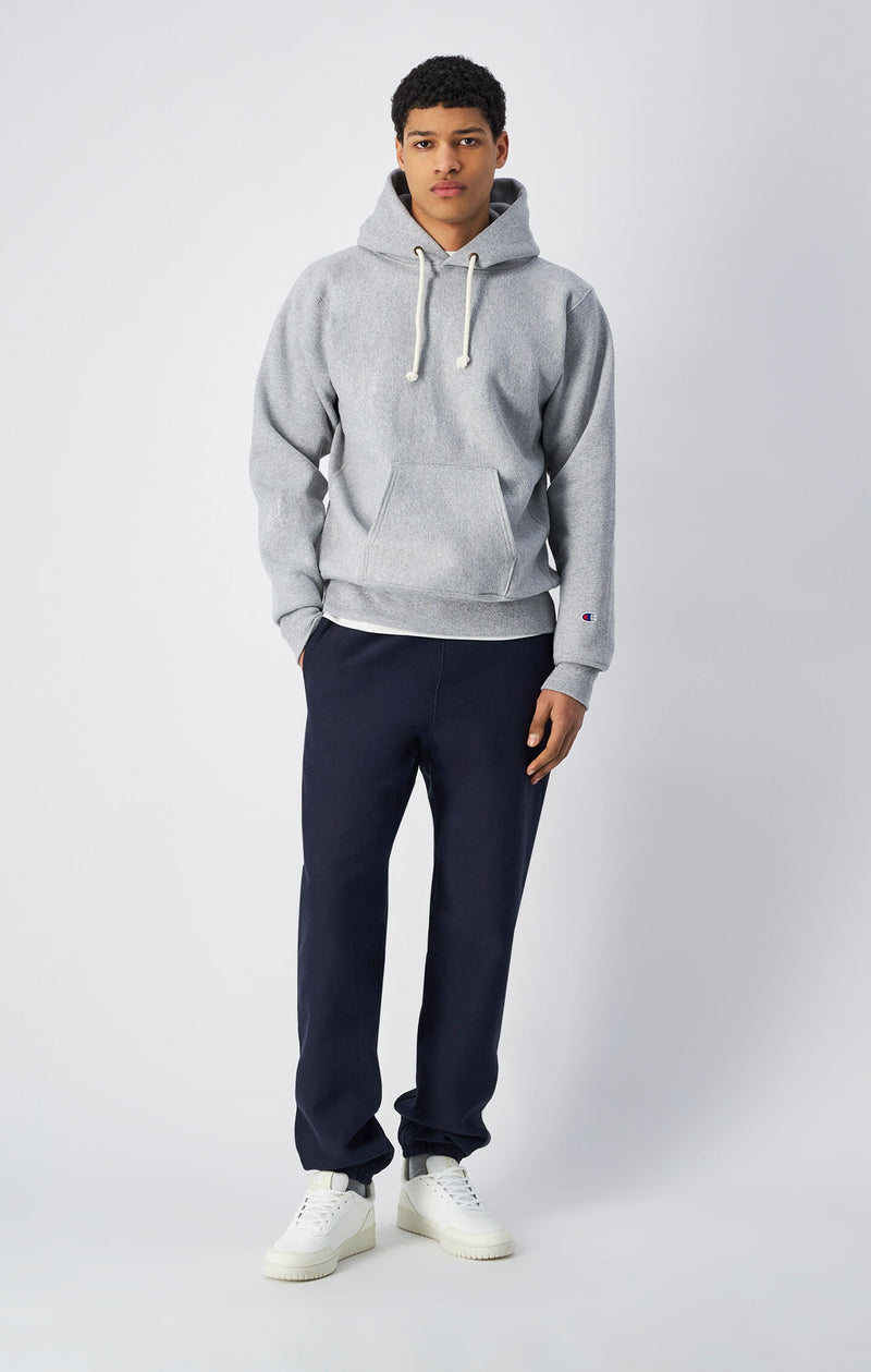 Reverse Weave Hooded Sweatshirt Made In USA