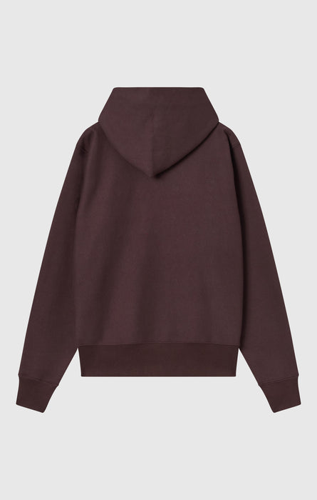 Felpa con Cappuccio Reverse Weave con Interno Felpato da Uomo Made in USA