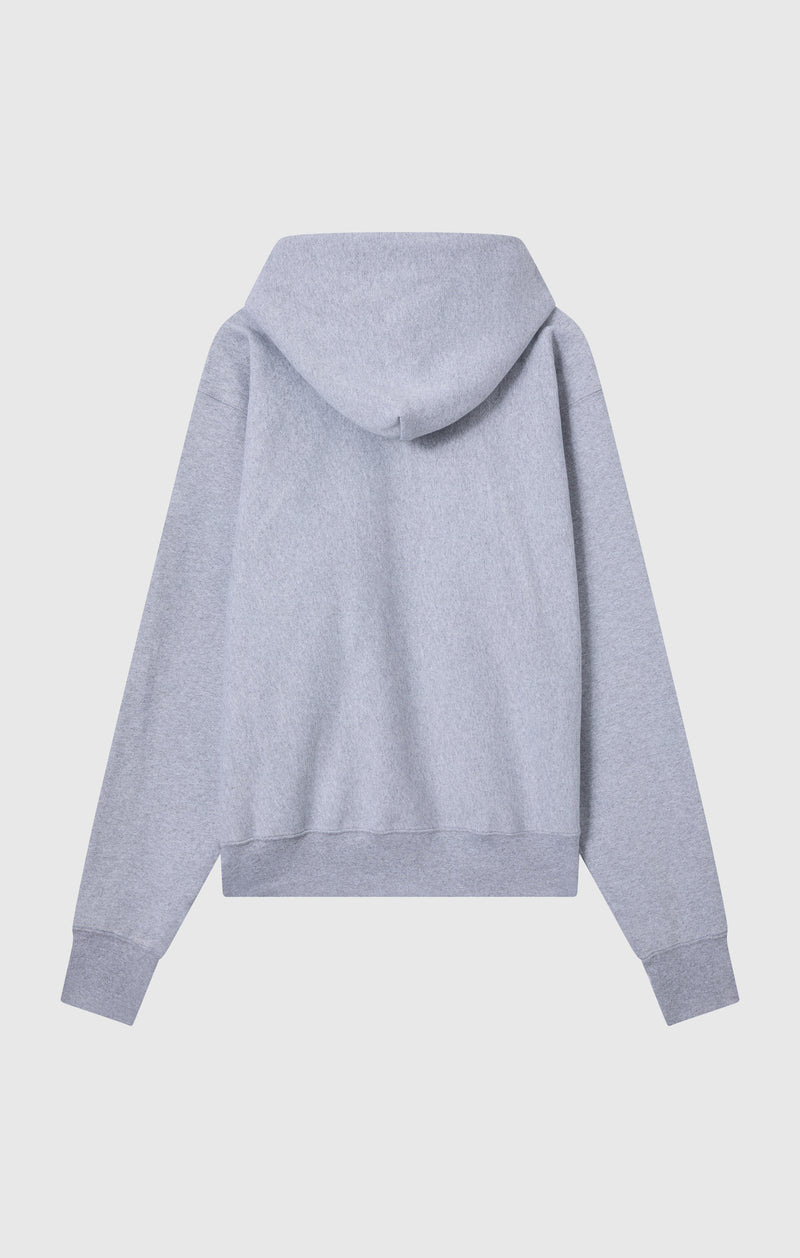Men's Fleece Reverse Weave Zip Hooded Sweatshirt Made in USA