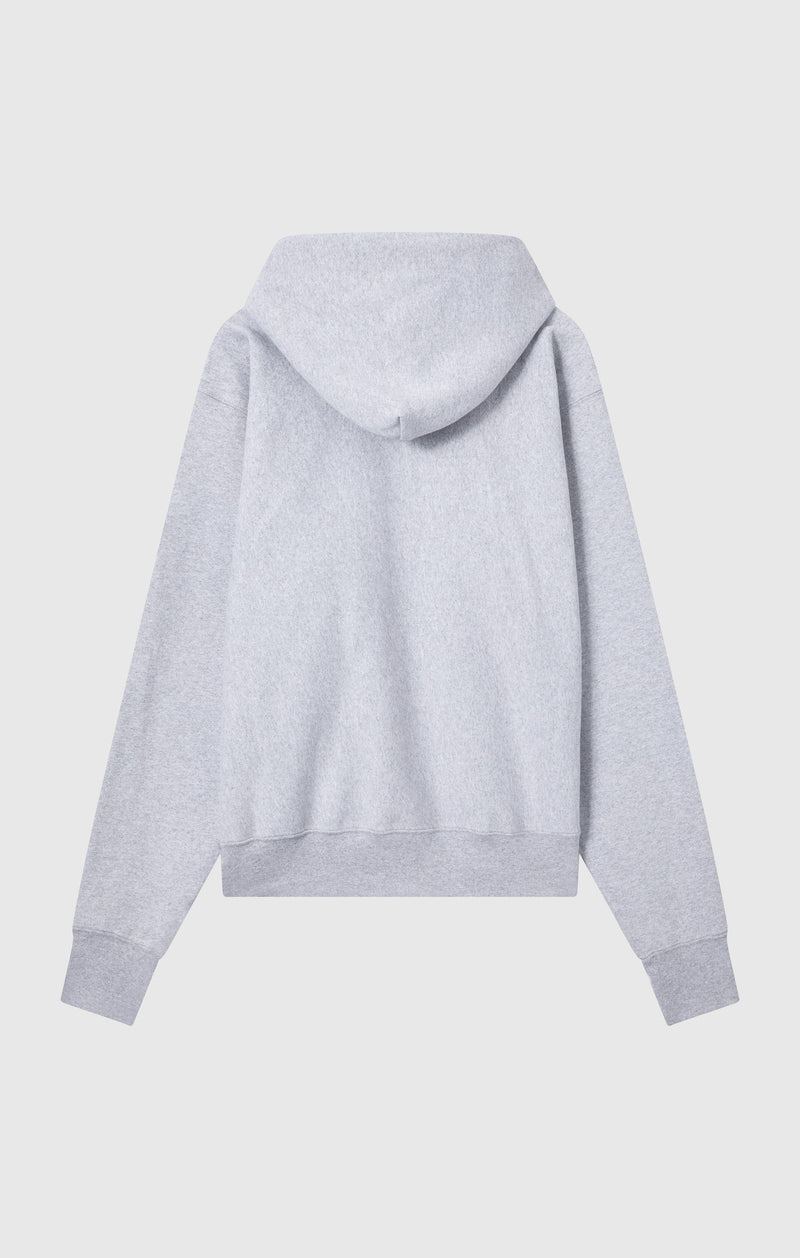 Sweat à Capuche Zippé Reverse Weave avec Intérieur Gratté Homme Made in USA