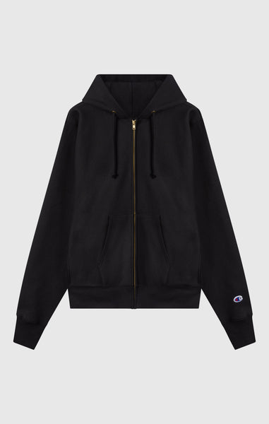 Men's Fleece Reverse Weave Zip Hooded Sweatshirt Made in USA